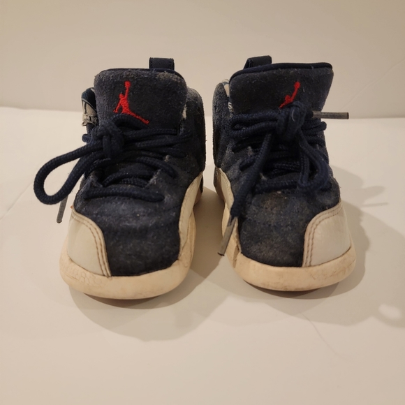 JORDAN 12 XII Retro (TD) International Flight BV8019-445 Sneakers us 5 c - Picture 5 of 10